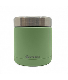 Fiambrera Térmica de Acero Inoxidable 350 ml de Smikkels - Verde Para Comer SMK_THFIVE