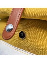 Mochila Amarilla de Poliéster Reciclado de Smikkels - Aúpa Organics