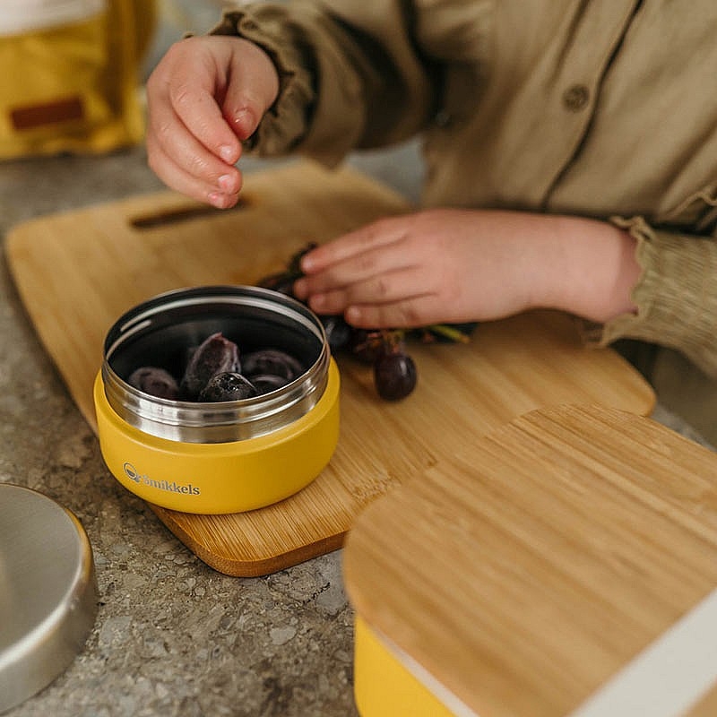 Fiambrera Hermética de Acero Inoxidable 280 ml de Smikkels - Aúpa Organics