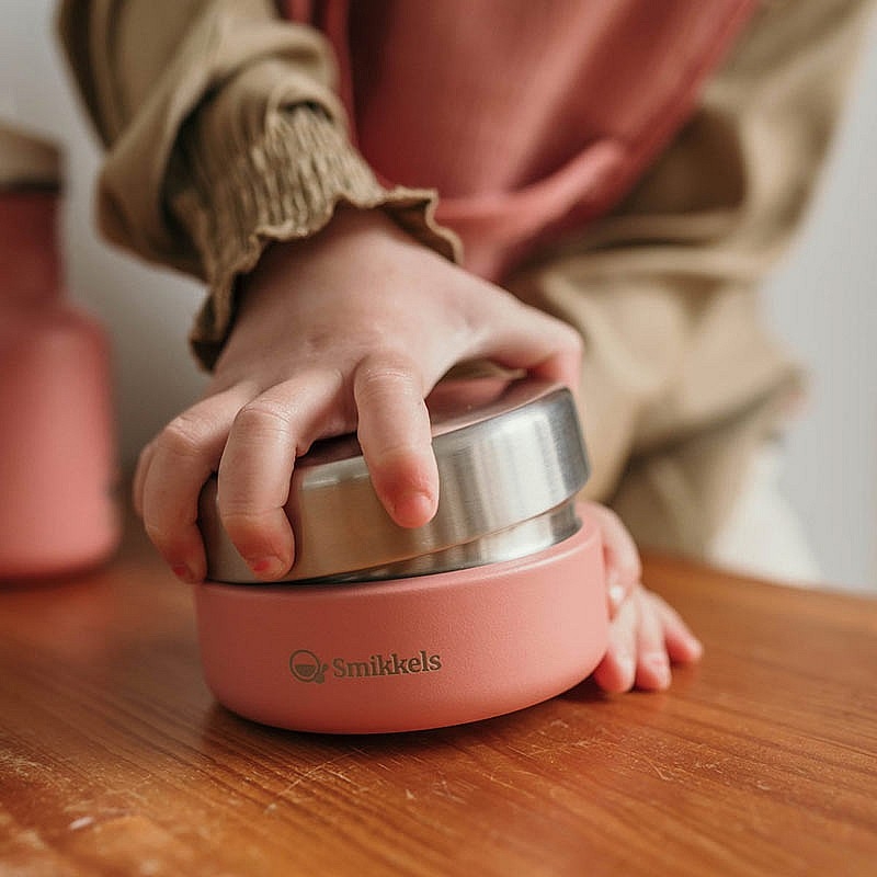 Fiambrera Hermética de Acero Inoxidable 280 ml de Smikkels - Aúpa Organics