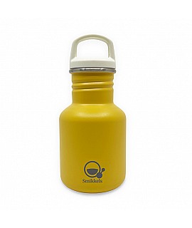 Botella de Acero Inoxidable 350 ml Smikkels - Amarillo Accesorios SMK_BO350AM