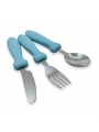 Pack 3 Cubiertos de Acero Inoxidable Smikkels - Aúpa Organics