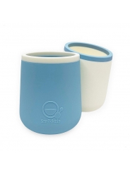 Pack de 2 Vasos Infantiles de Silicona de Smikkels - Aúpa Organics