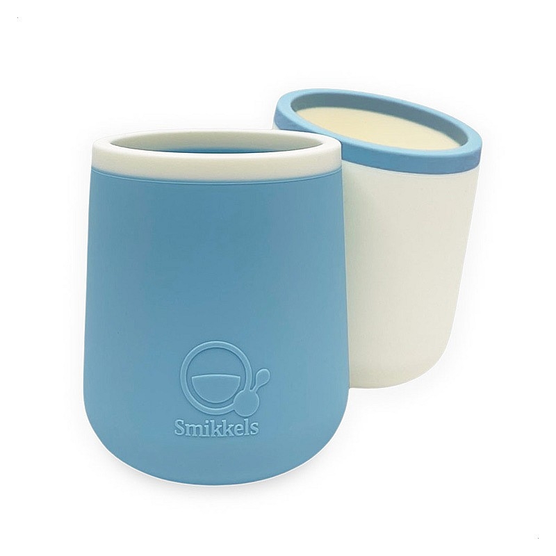 Pack de 2 Vasos Infantiles de Silicona de Smikkels - Aúpa Organics