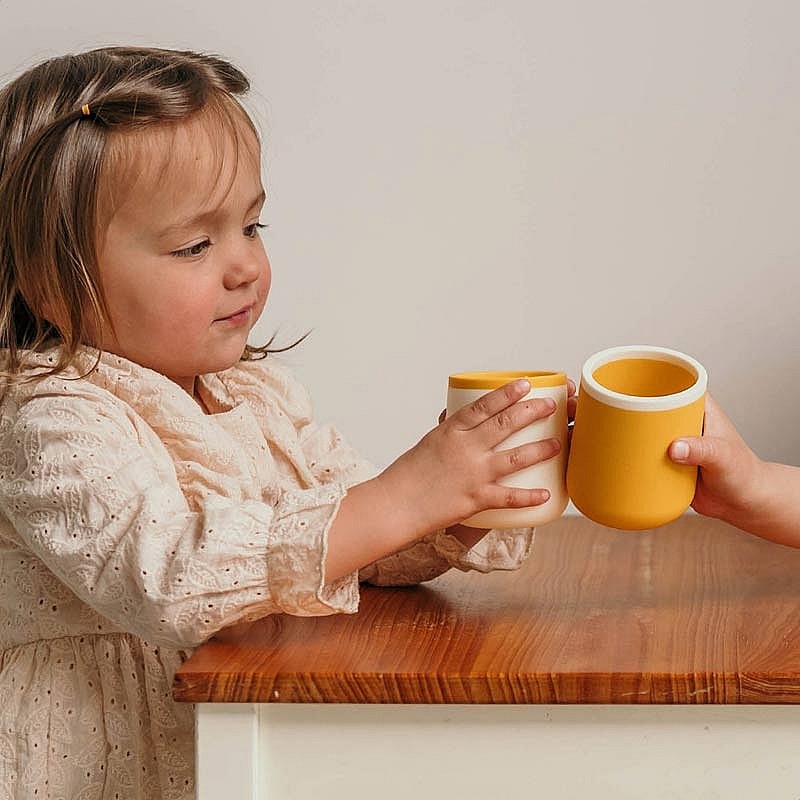 Pack de 2 Vasos Infantiles de Silicona de Smikkels - Aúpa Organics