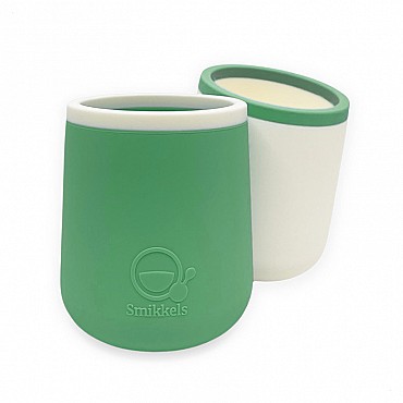 Pack de 2 Vasos Infantiles de Silicona de Smikkels - Aúpa Organics