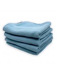 Toalla & Servilleta de Algodón Orgánico Azul Smikkels - Aúpa Organics