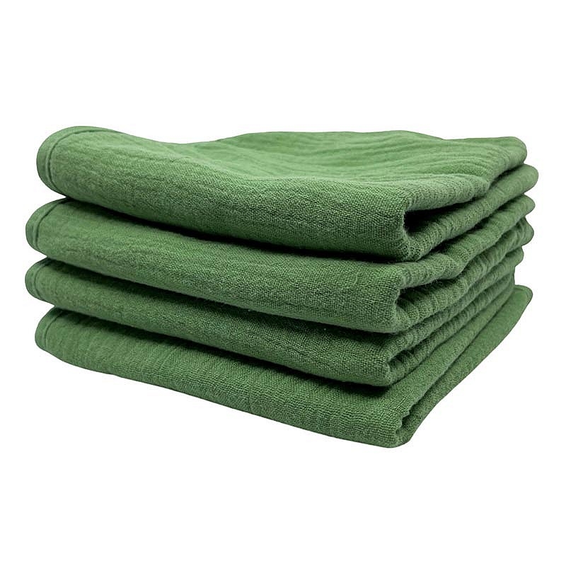 Toalla & Servilleta de Algodón Orgánico Verde Smikkels - Aúpa Organics