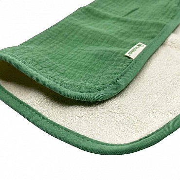 Toalla & Servilleta de Algodón Orgánico Verde Smikkels - Aúpa Organics