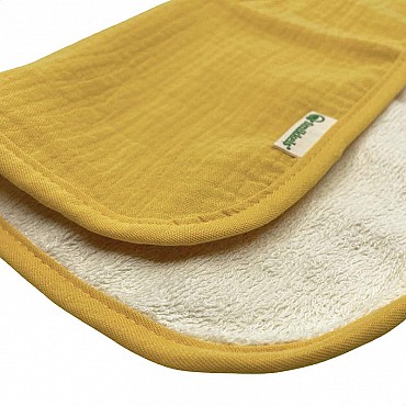 Toalla & Servilleta de Algodón Orgánico Amarillo Smikkels - Aúpa Organics