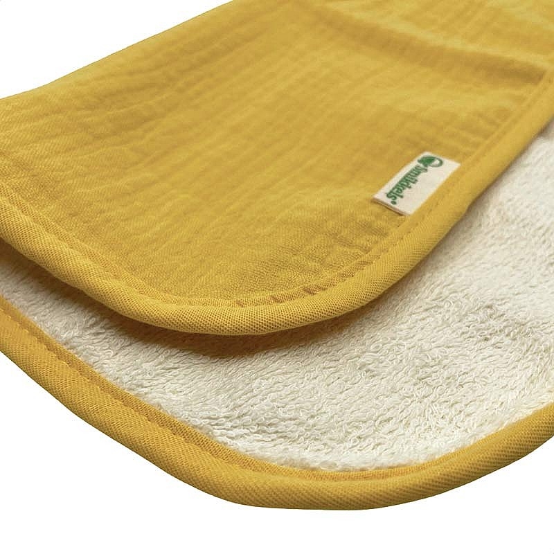 Toalla & Servilleta de Algodón Orgánico Amarillo Smikkels - Aúpa Organics