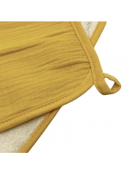 Toalla & Servilleta de Algodón Orgánico Amarillo Smikkels - Aúpa Organics
