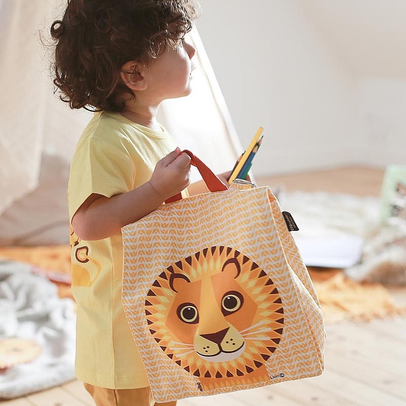 Mochila León de Algodón Orgánico - Coq en Pate