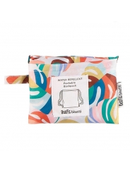 Mochila Impermeable de Poliéster Reciclado Tropical White - Aúpa Organics