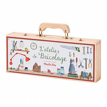 Maleta de Herramientas Reales para niños Moulin Roty - Aúpa Organics