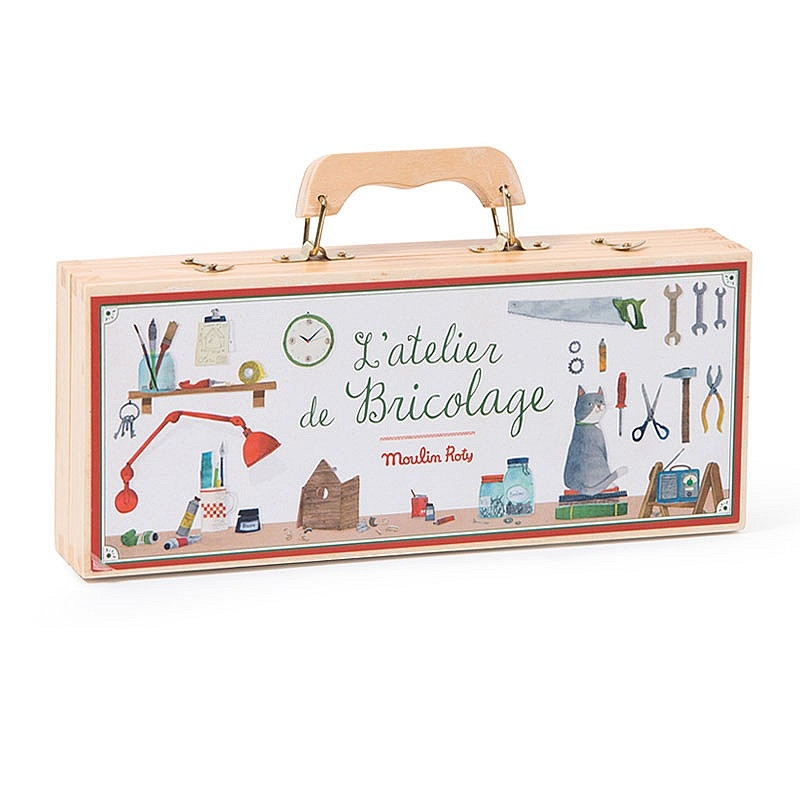Maleta de Herramientas Reales para niños Moulin Roty - Aúpa Organics