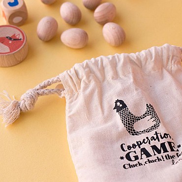 Cluck, cluck! The fox! Juego Cooperativo de Londji - Aúpa Organics