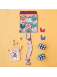 Cluck, cluck! The fox! Juego Cooperativo de Londji - Aúpa Organics