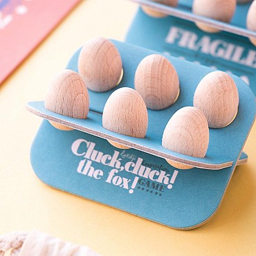 Cluck, cluck! The fox! Juego Cooperativo de Londji - Aúpa Organics