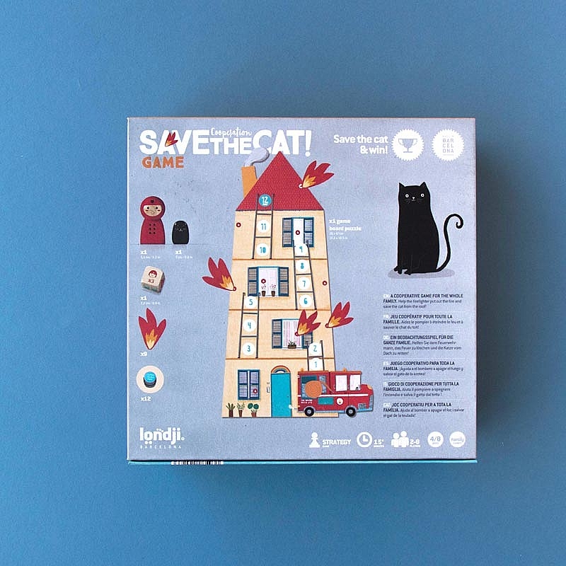 Save the cat. Juego Cooperativo de Londji - Aúpa Organics