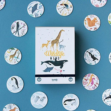 Wildlife. Juego de Memoria de Londji - Aúpa Organics