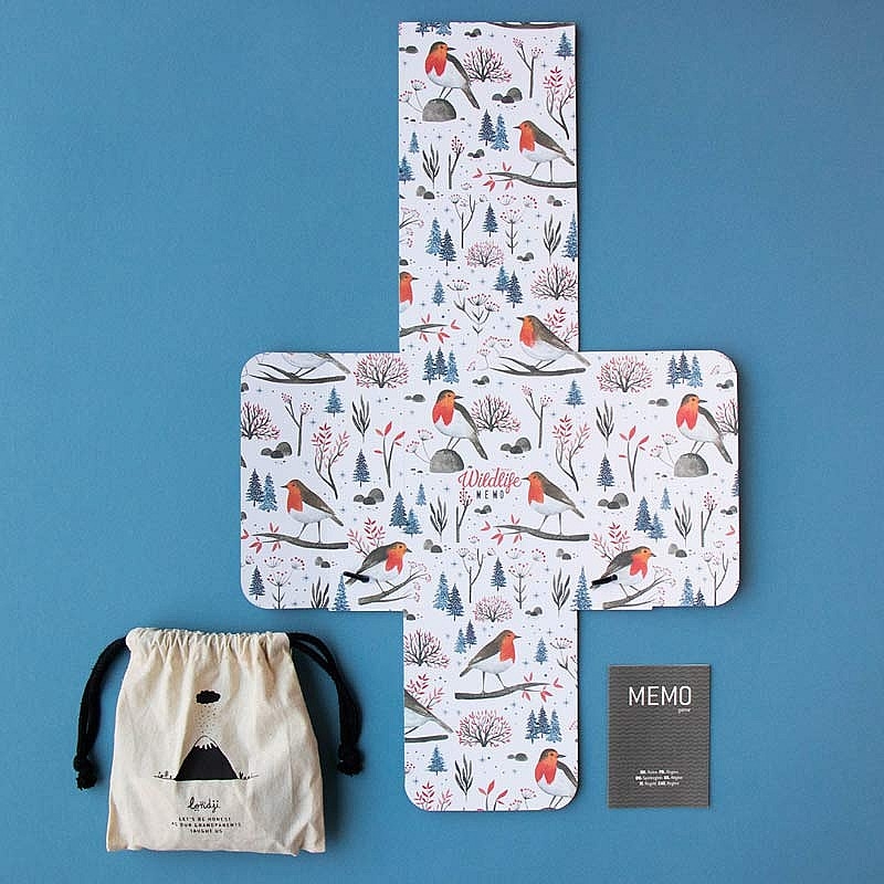 Wildlife. Juego de Memoria de Londji - Aúpa Organics