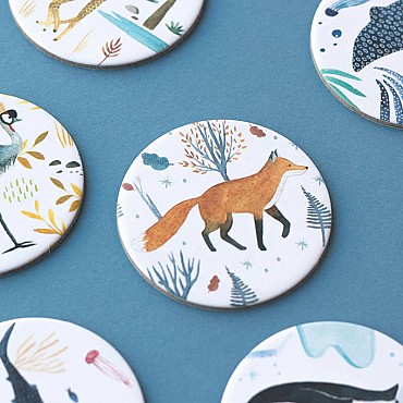 Wildlife. Juego de Memoria de Londji - Aúpa Organics