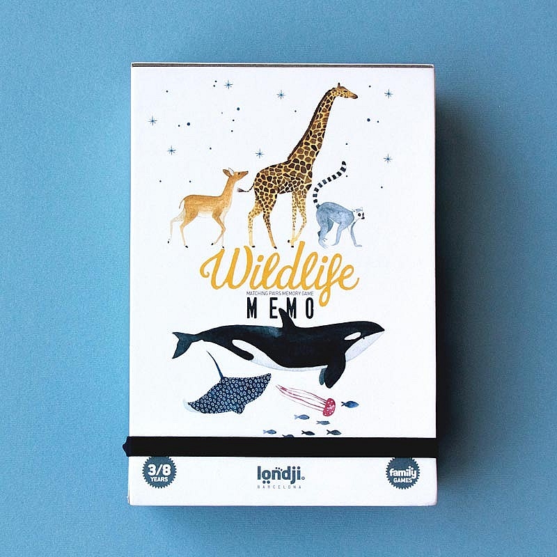 Wildlife. Juego de Memoria de Londji - Aúpa Organics