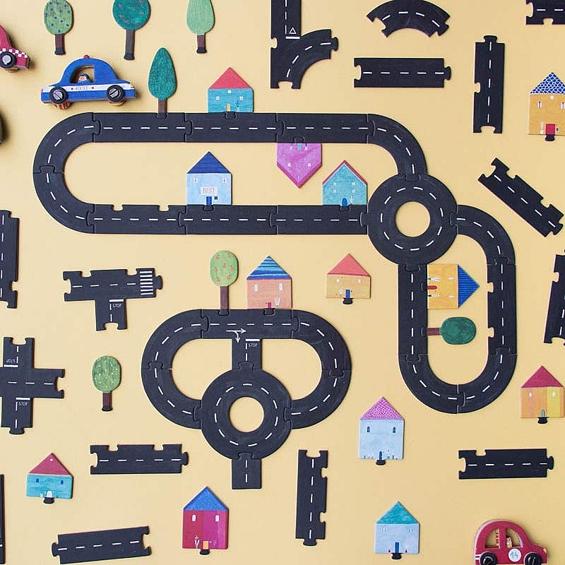 Roads. Juego de Construcción de Londji - Aúpa Organics Roads. Juego de Construcción de Londji - Aúpa Organics