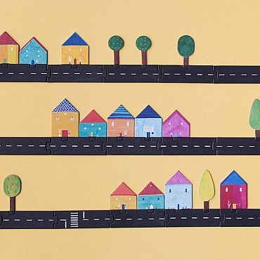 Roads. Juego de Construcción de Londji - Aúpa Organics