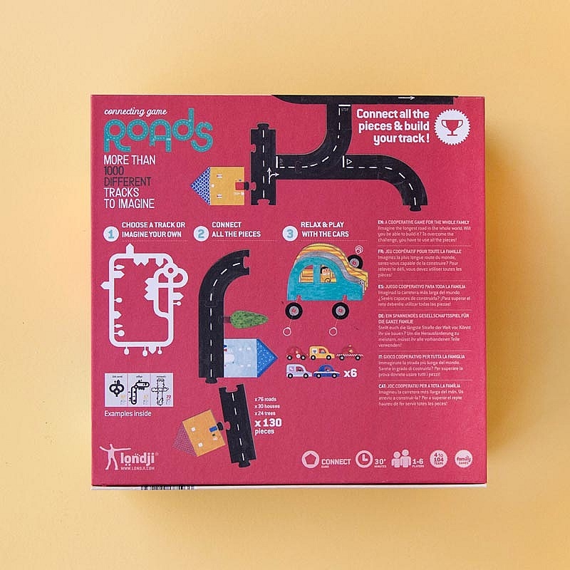 Roads. Juego de Construcción de Londji - Aúpa Organics Roads. Juego de Construcción de Londji - Aúpa Organics