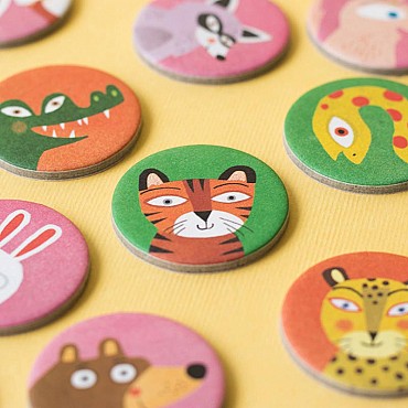 Habitats. Juego de Lotería de Londji - Aúpa Organics