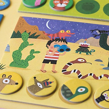 Habitats. Juego de Lotería de Londji - Aúpa Organics