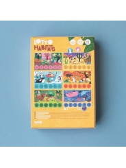 Habitats. Juego de Lotería de Londji - Aúpa Organics