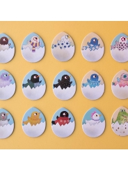Chicks & Chickens. Juego de Memoria de Londji - Aúpa Organics