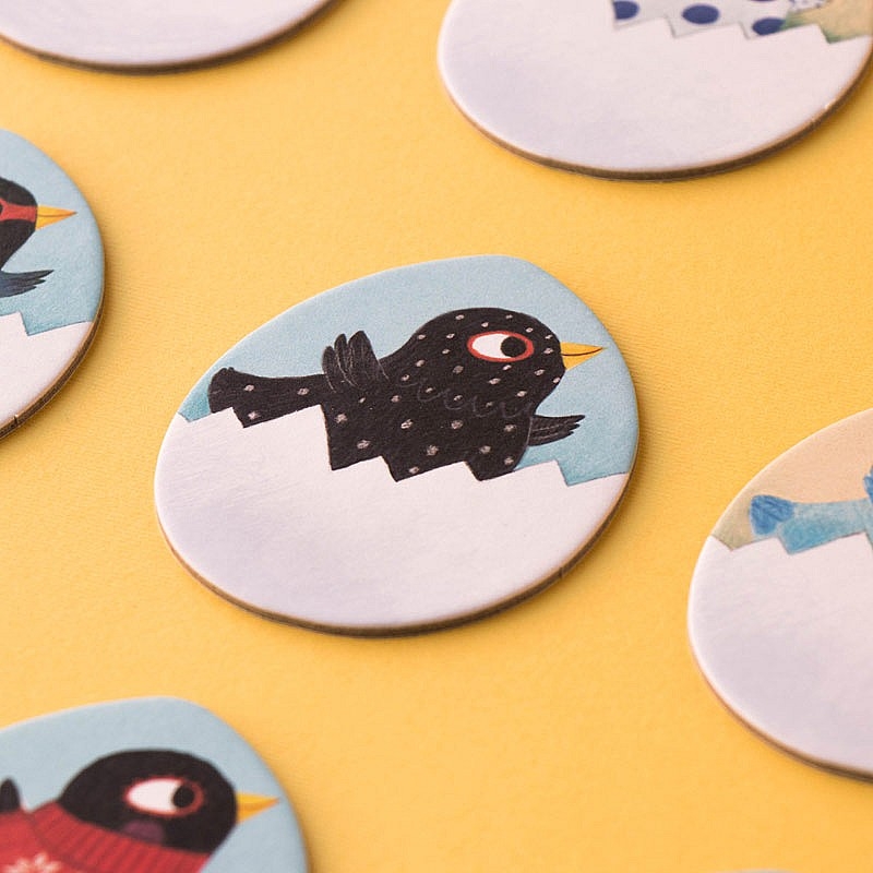 Chicks & Chickens. Juego de Memoria de Londji - Aúpa Organics