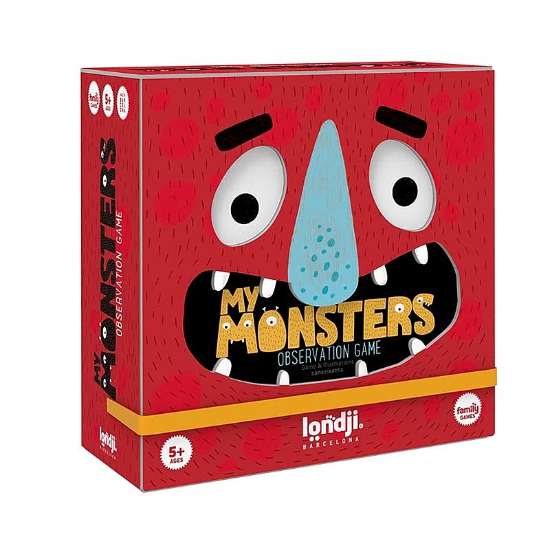 My Monster. Juego de Observación de Londji - Aúpa Organics