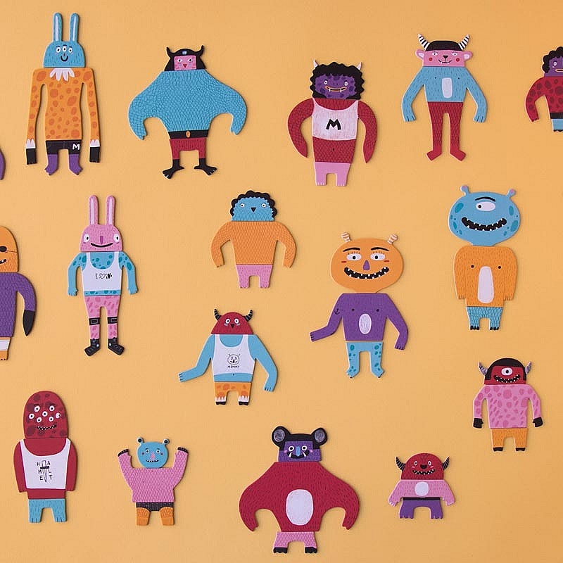 My Monster. Juego de Observación de Londji - Aúpa Organics