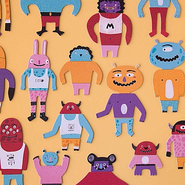 My Monster. Juego de Observación de Londji - Aúpa Organics