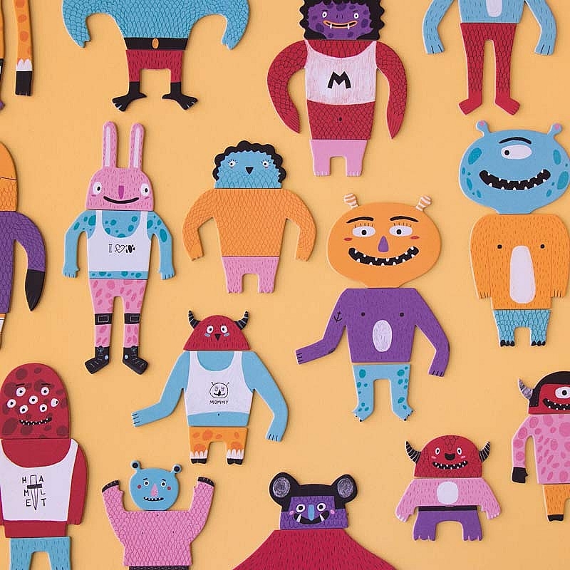 My Monster. Juego de Observación de Londji - Aúpa Organics