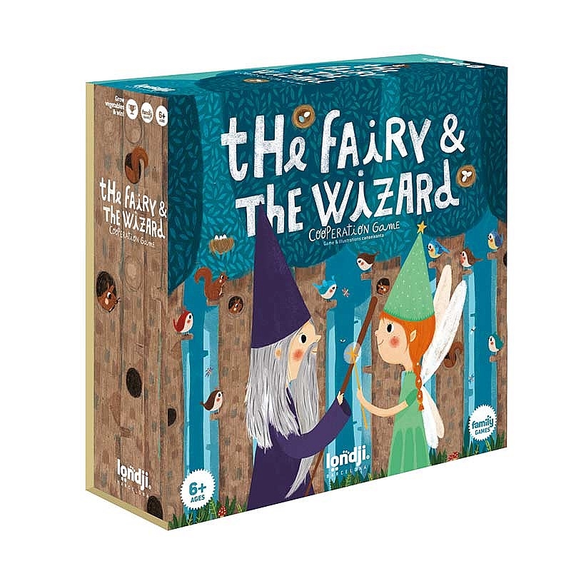 The Fairy & the Wizard. Juego Cooperativo de Londji - Aúpa Organics