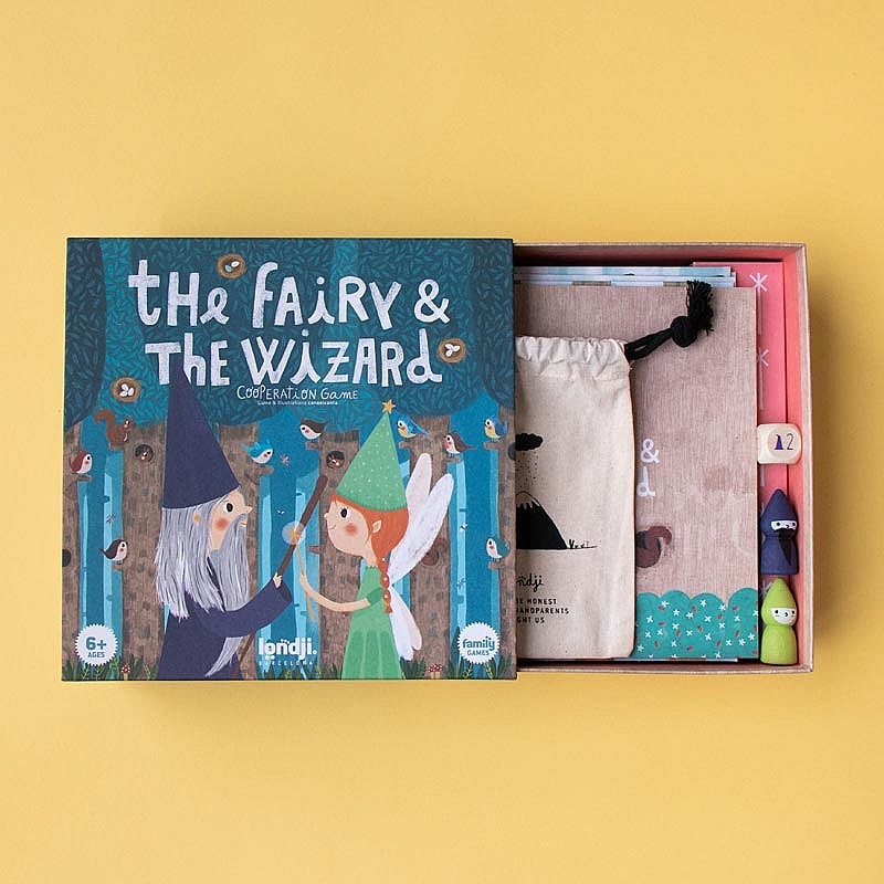 The Fairy & the Wizard. Juego Cooperativo de Londji - Aúpa Organics