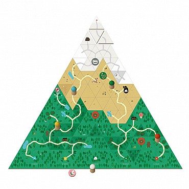 Climb the Mountain. Juego de Estrategia de Londji - Aúpa Organics