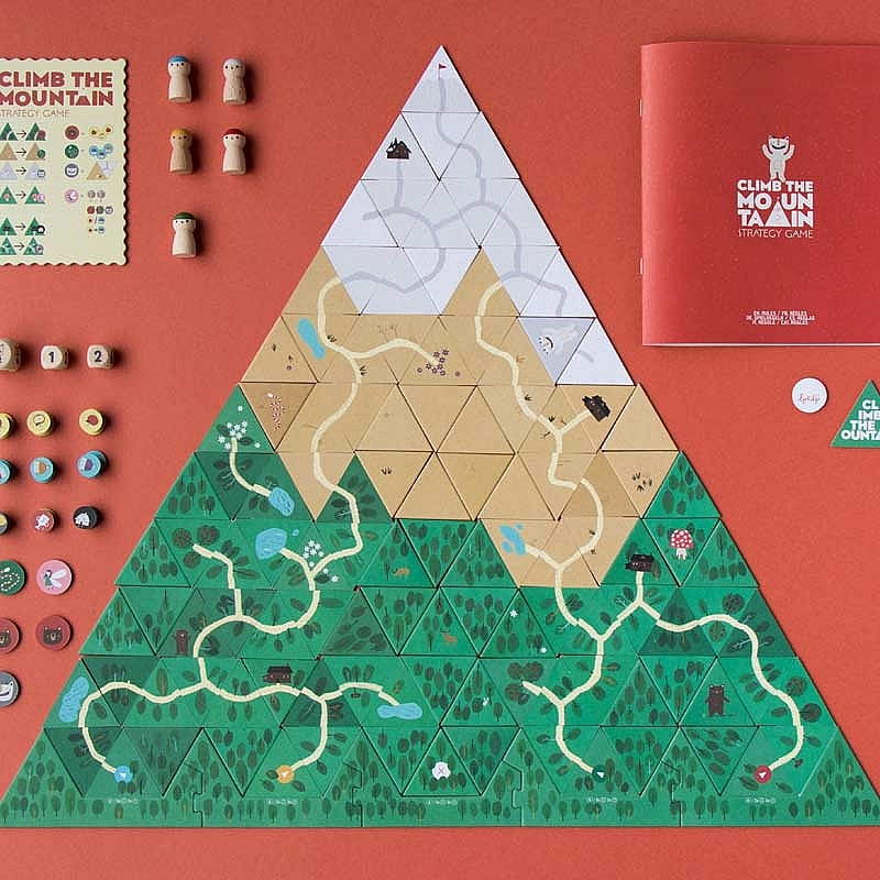 Climb the Mountain. Juego de Estrategia de Londji - Aúpa Organics
