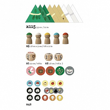 Climb the Mountain. Juego de Estrategia de Londji - Aúpa Organics