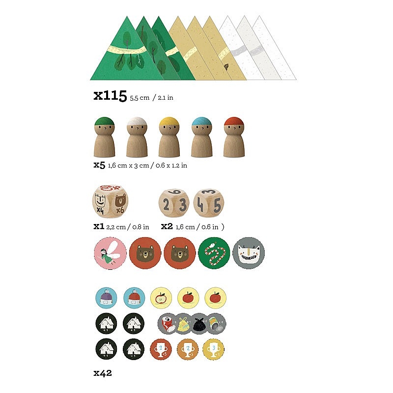 Climb the Mountain. Juego de Estrategia de Londji - Aúpa Organics