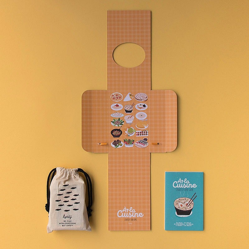 À la cuisine. Juego de Cartas de Estrategia de Londji - Aúpa Organics