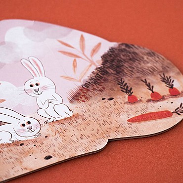 7 Puzzles reversibles I Love My Pets de Londji - Aúpa Organics