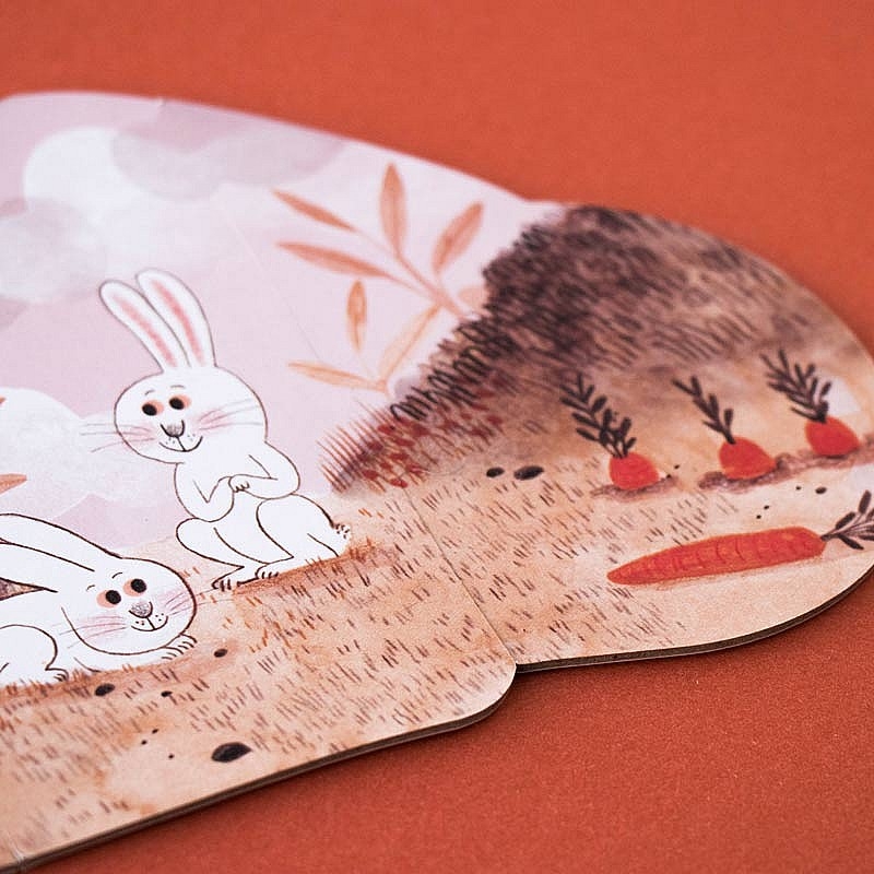 7 Puzzles reversibles I Love My Pets de Londji - Aúpa Organics