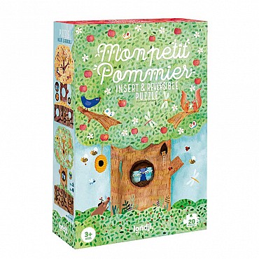 Puzzle 20 piezas Mon Petit Pommier de Londji - Aúpa Organics